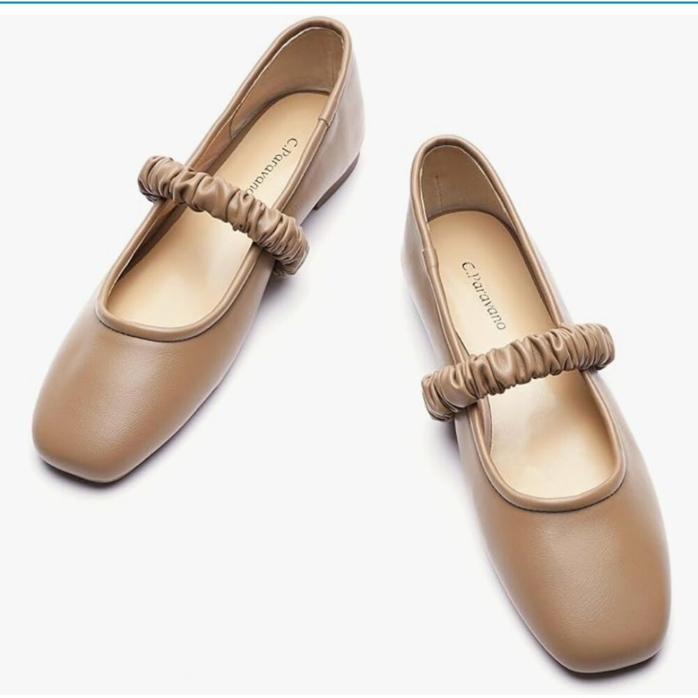 C.Paravano Mary Jane Flats